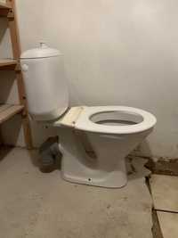 Kibelek kibel wc toaleta wolnostojaca z baczkiem ceramicznym