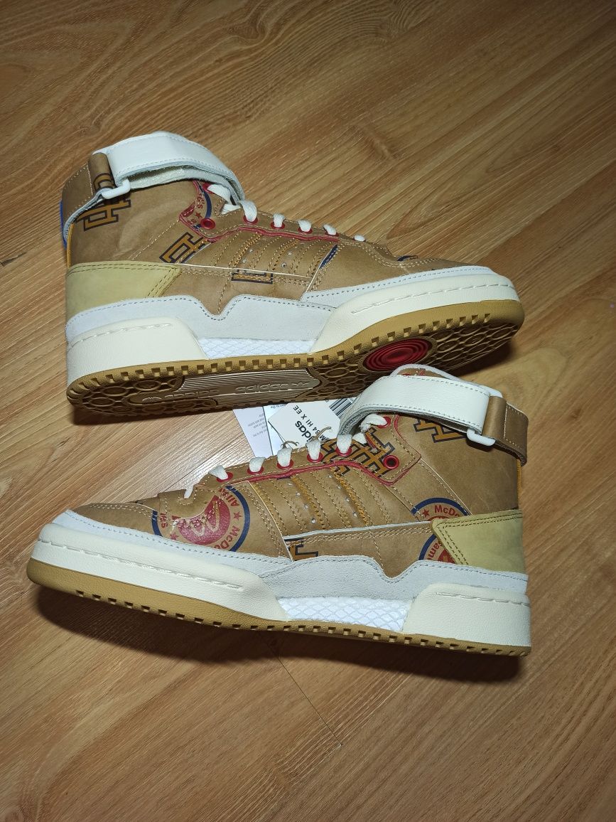Нові чоловічі оригінальні adidas MsDonald's forum 84 hi x ee