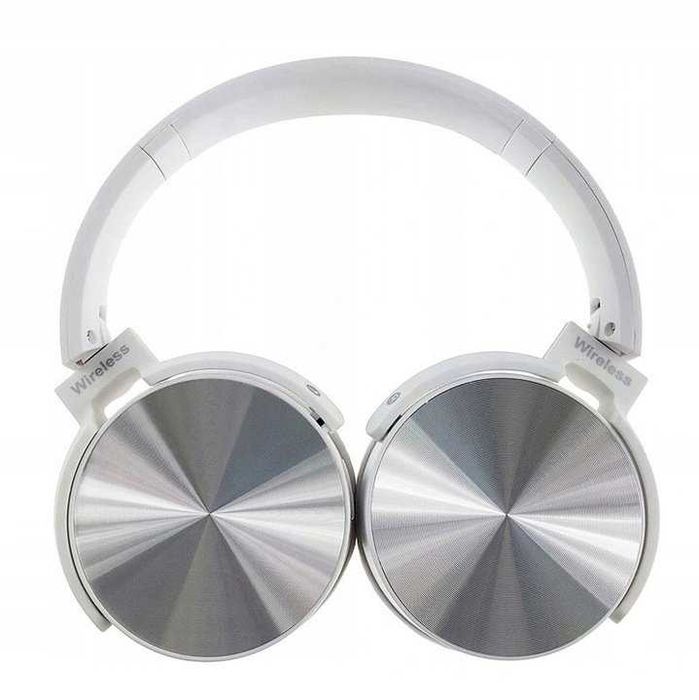 Słuchawki nauszne bezprzewodowe bluetooth lekkie mp3 radio składane