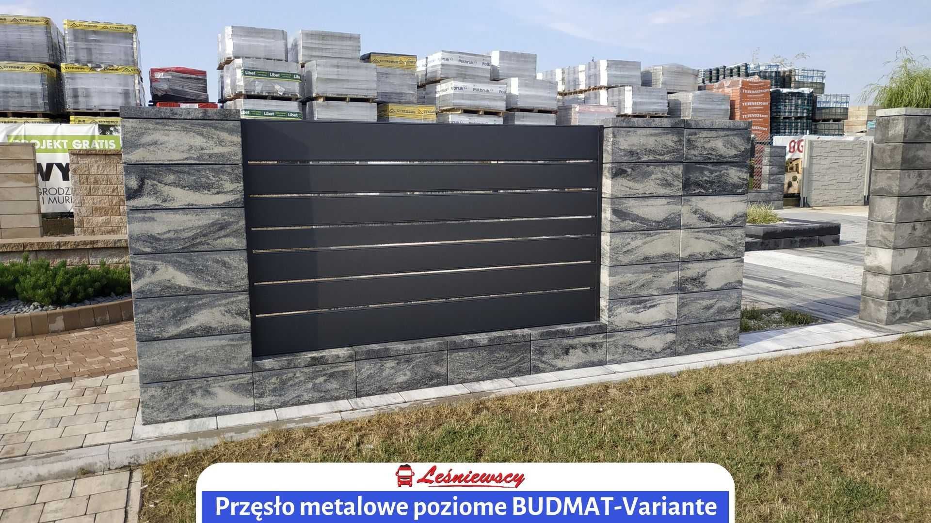 Betonowe ogrodzenie gładkie (modułowe)FINI-Styrobud nowoczesne OD RĘKI