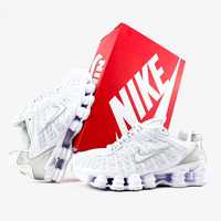 Nike Shox TL "All White",nike,shox,all white,найк,шокс білі,найки,дріл