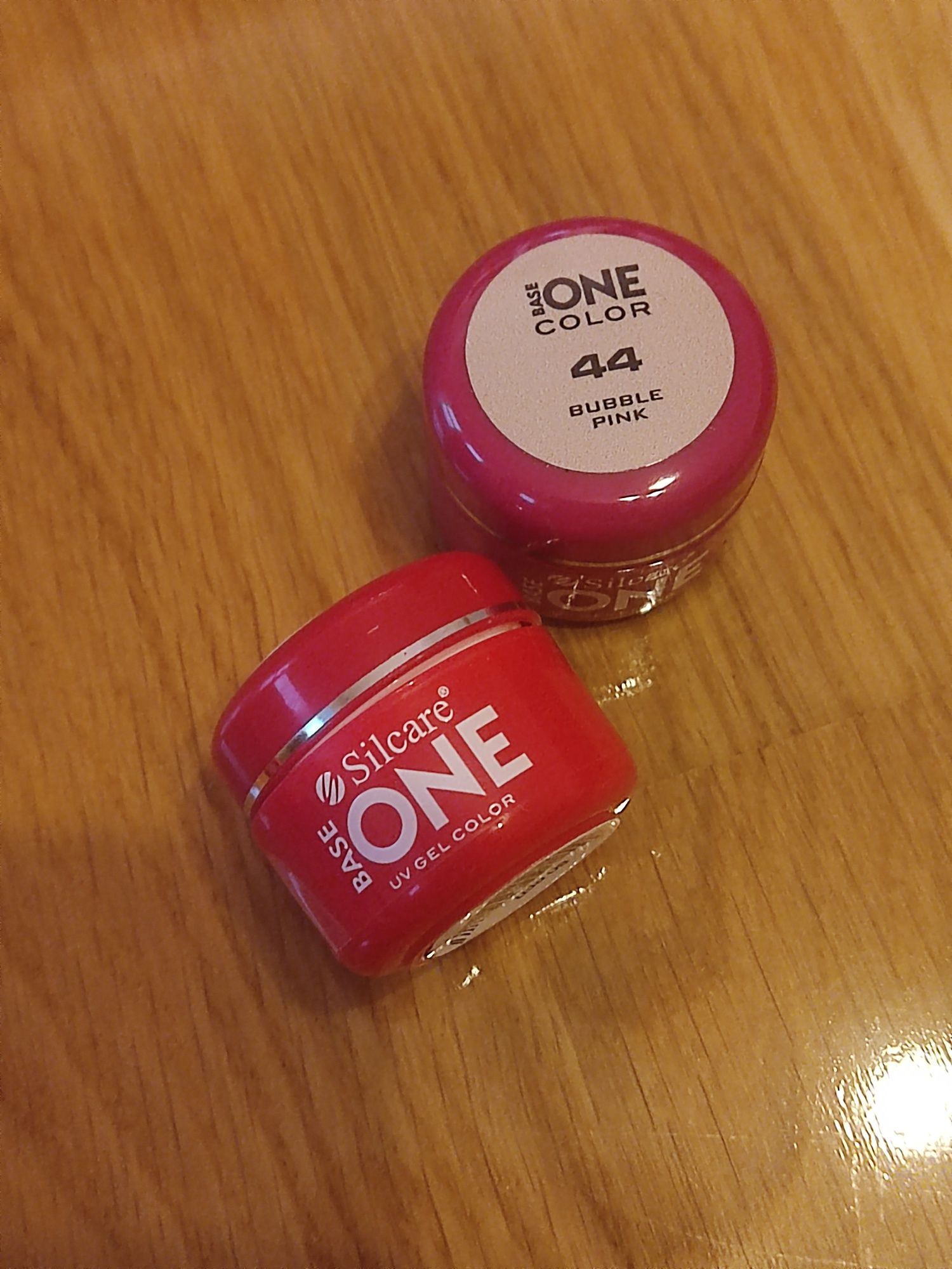 Nowy żel do paznokci silcare base one color UV gel 44 bubble pink mani