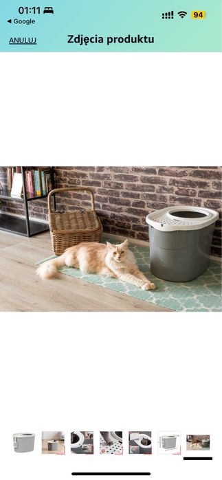 Nowa • Kuweta IRIS z górnym wejściem ‼️Powloka odchody nie przywierają