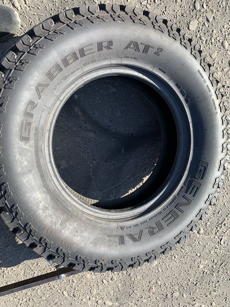 Шини 255/70 R16 General 8,5-8мм 255 70 16