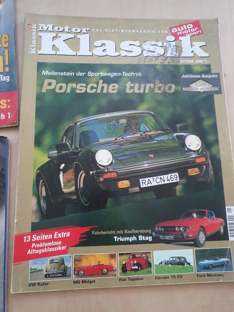 Gazety motoryzacyjne Porsche  Bmw  VW