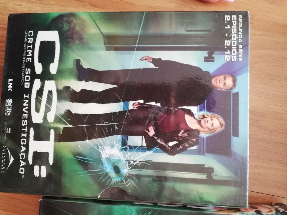 DVD CSI Las Vegas temporada 1 e 2