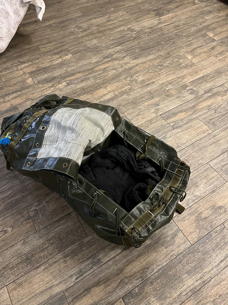 Великий військовий мішок, рюкзак, баул