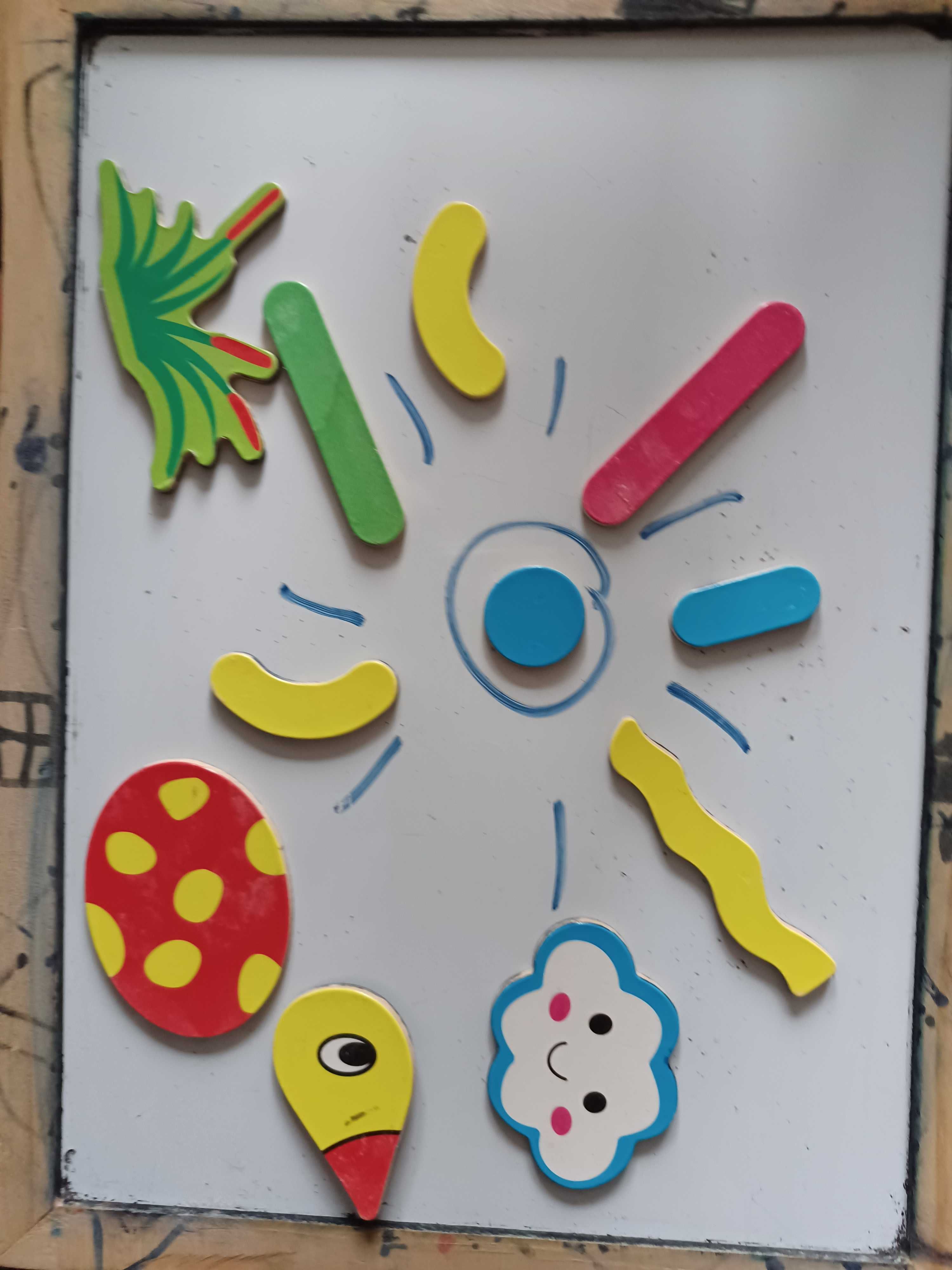 Tablica Kredowo Magnetyczna Edukacyjna dwustronna