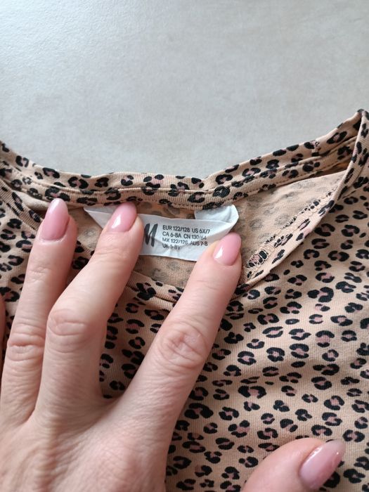 Bluzeczki 2szt.  h&m rozm 122/128
