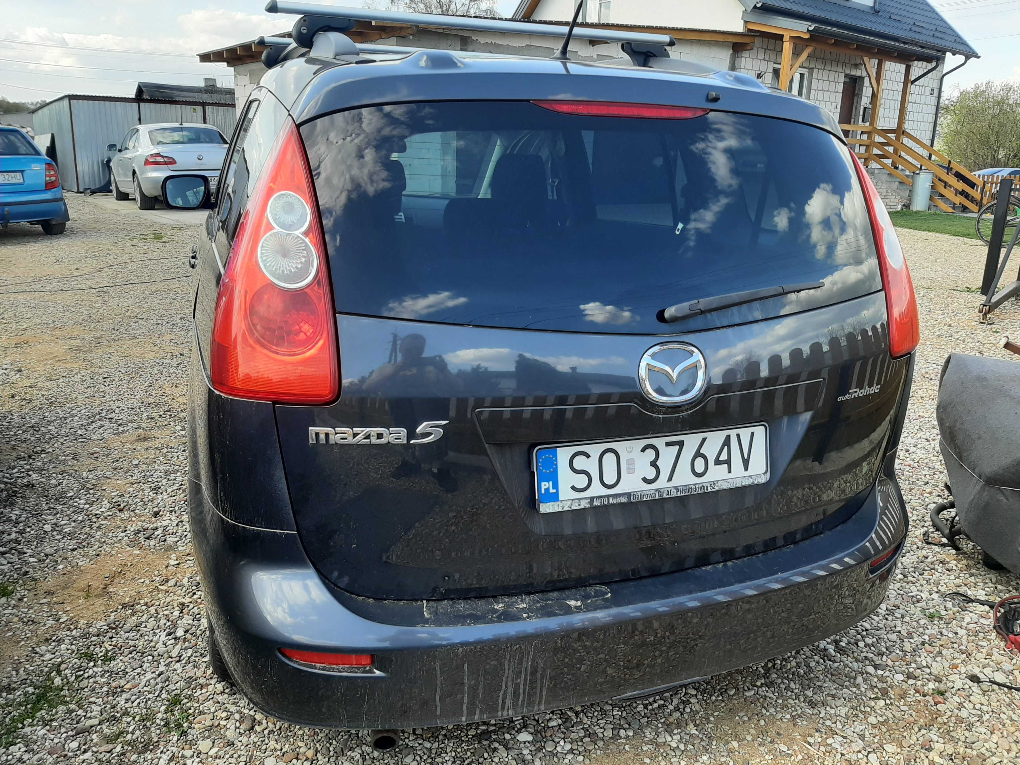 Klapa zderzak mazda 5