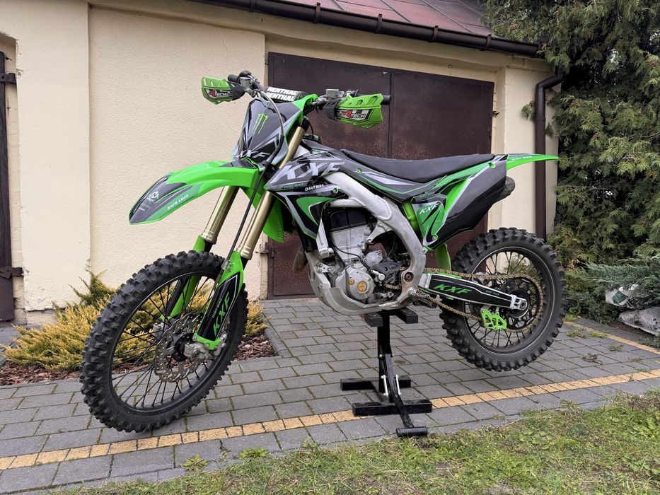 Kawasaki kx 450 kxf450 kx450f akrapovic