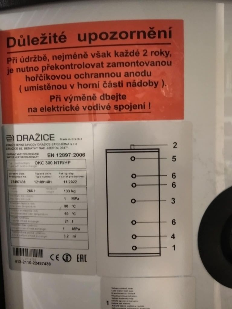 Zbiornik do ogrzewania wody. Uniwersalny!Nowy!