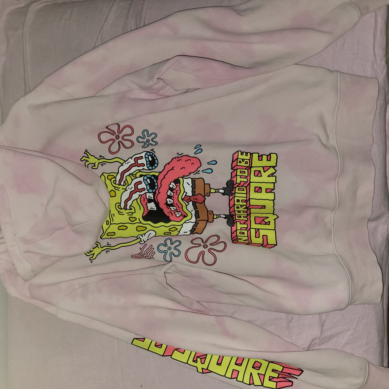Bluza z kapturem spongebob