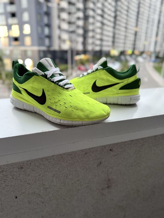 Кроссовки Nike Free  | 44размер | Салатовый | Оригинал |
