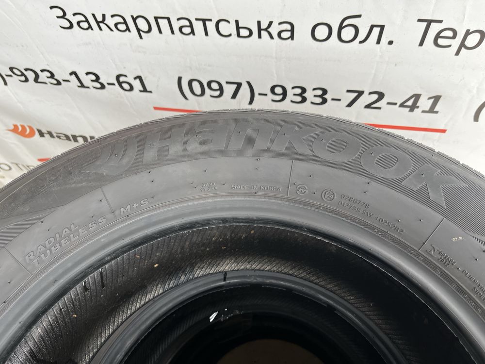 Хороший комплект практично нових літніх шин 255/60/18 hankook