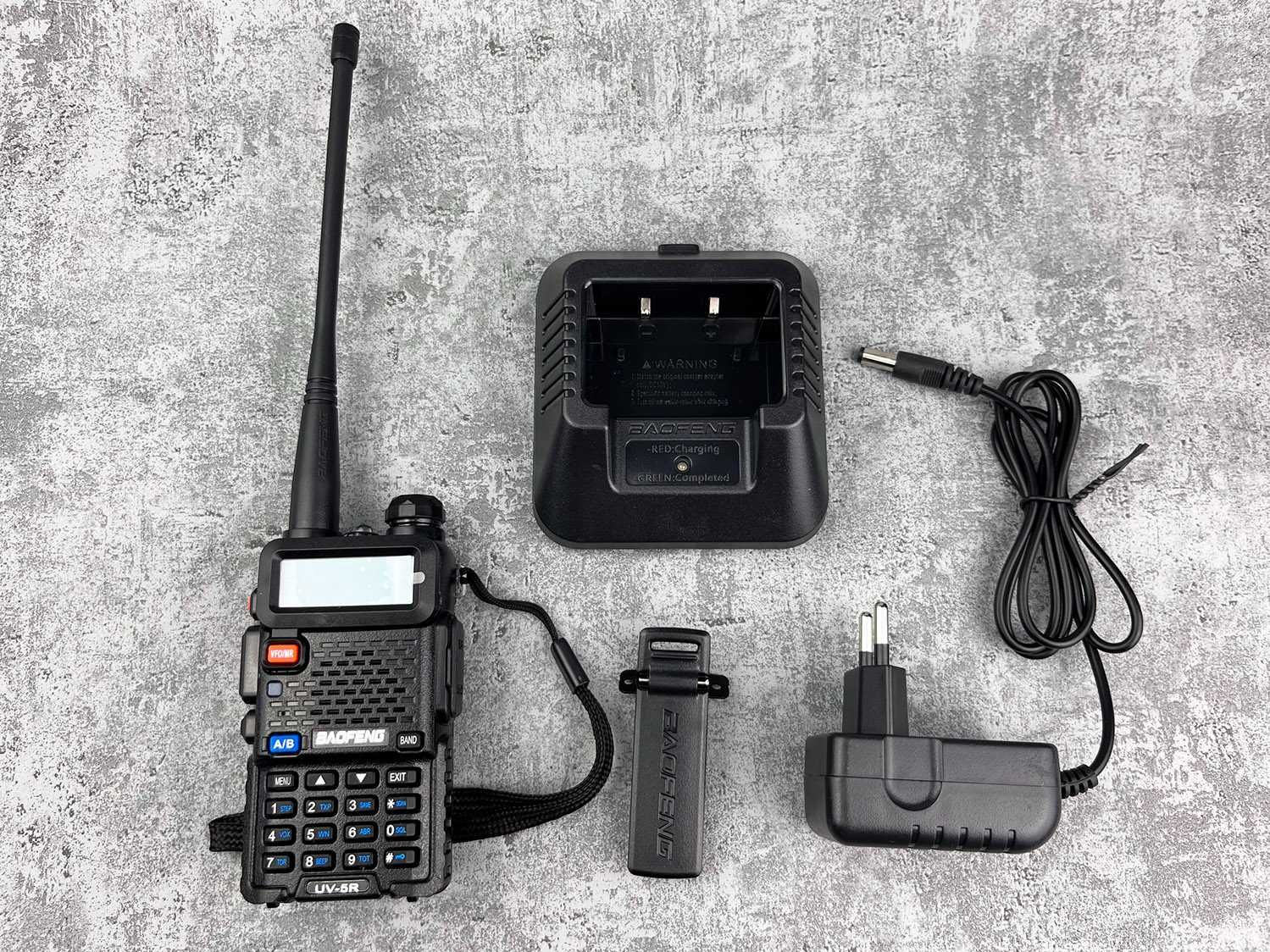 NOWY radiotelefon Baofeng UV-5R HT 5W PMR +słuchawka/mikrofon POZNAŃ