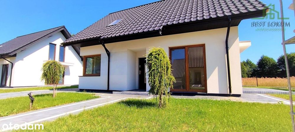 Wolnostojące domki w stanie deweloperskim