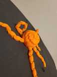 Dynia Flexi na Halloween, Figurka, Ozdoba, Druk 3D, Filament PLA