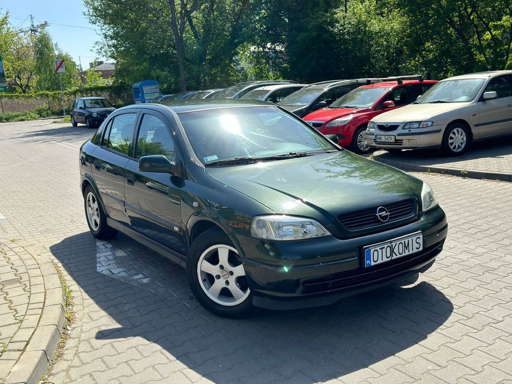 Opel Astra 1.6 LPG 2001 rok klima działa alufelgi długi opłaty hak