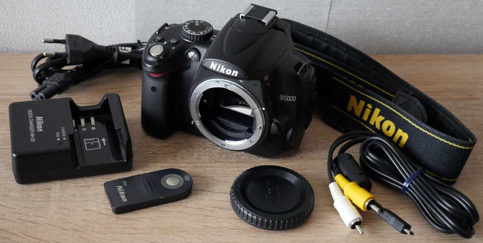 Lustrzanka Nikon D5000 stan b.dobry , 12tys zdjęć