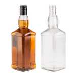 5x Butelka DANIELS 700 ml na alkohol, whisky, brandy z zakrętką