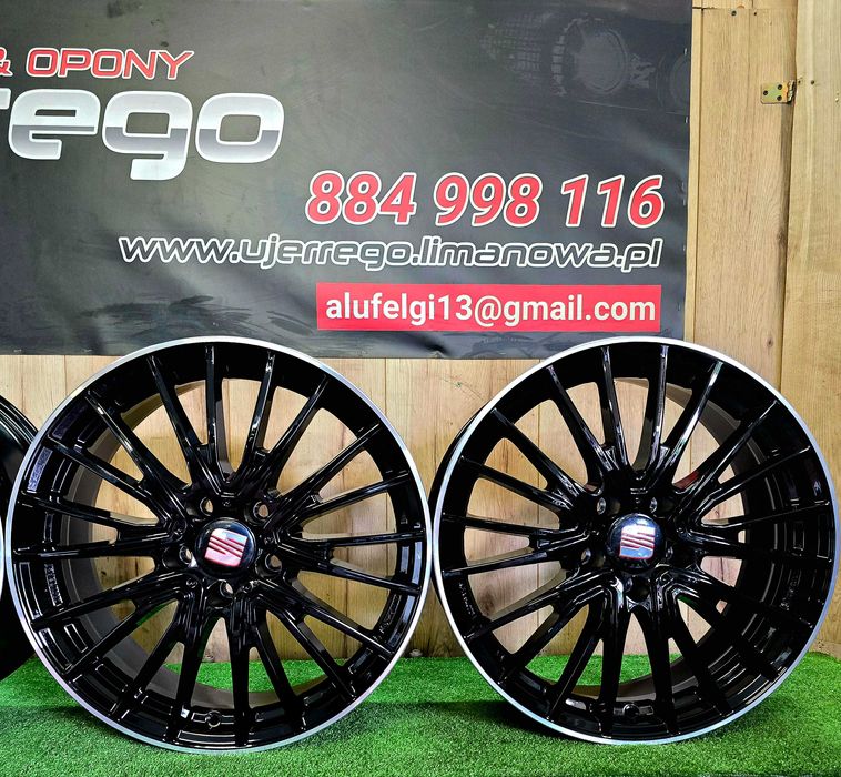 NOWE ALUFELGI SEAT 18x5x112-Ateca,Leon,Exeo,Toledo,Terraco ET33,5 i 40