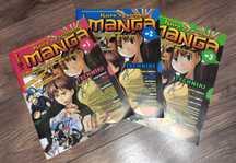 Kurs Rysunku Manga Poradnik Czasopismo, Gazetki: części 1, 2, 3