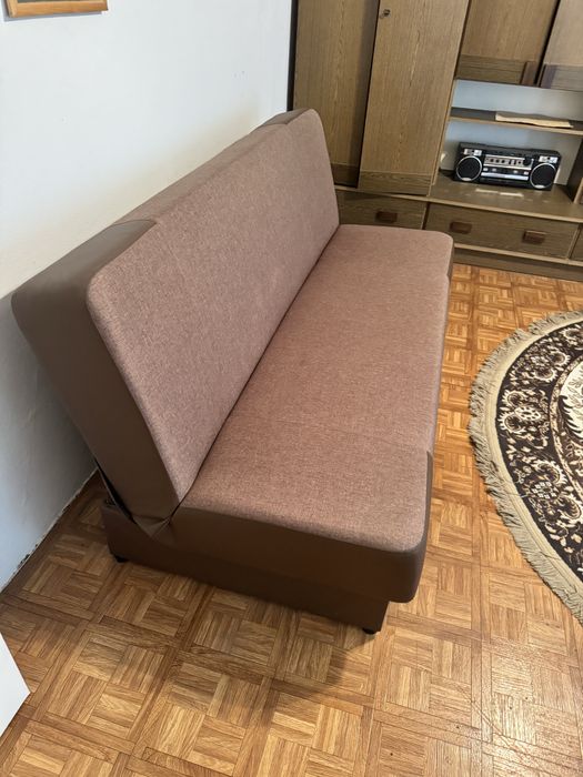 Wersalka sofa rozkladana brązowa BRW