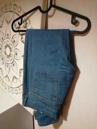 Jasne jeansy damskie Pull & Bear rozmiar M niski stan