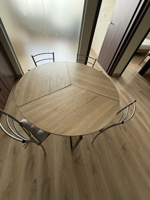 Кухонний набір стіл 4 стільці кухня трансформер