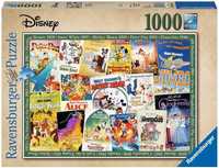 Ravensburger 198740 puzzle 1000 el.  Disney - Stare plakaty z filmów