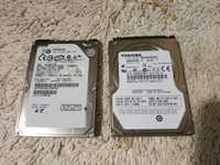 Dysk HDD Hitachi 160 GB Sata 2,5 + Toshiba 500 GB