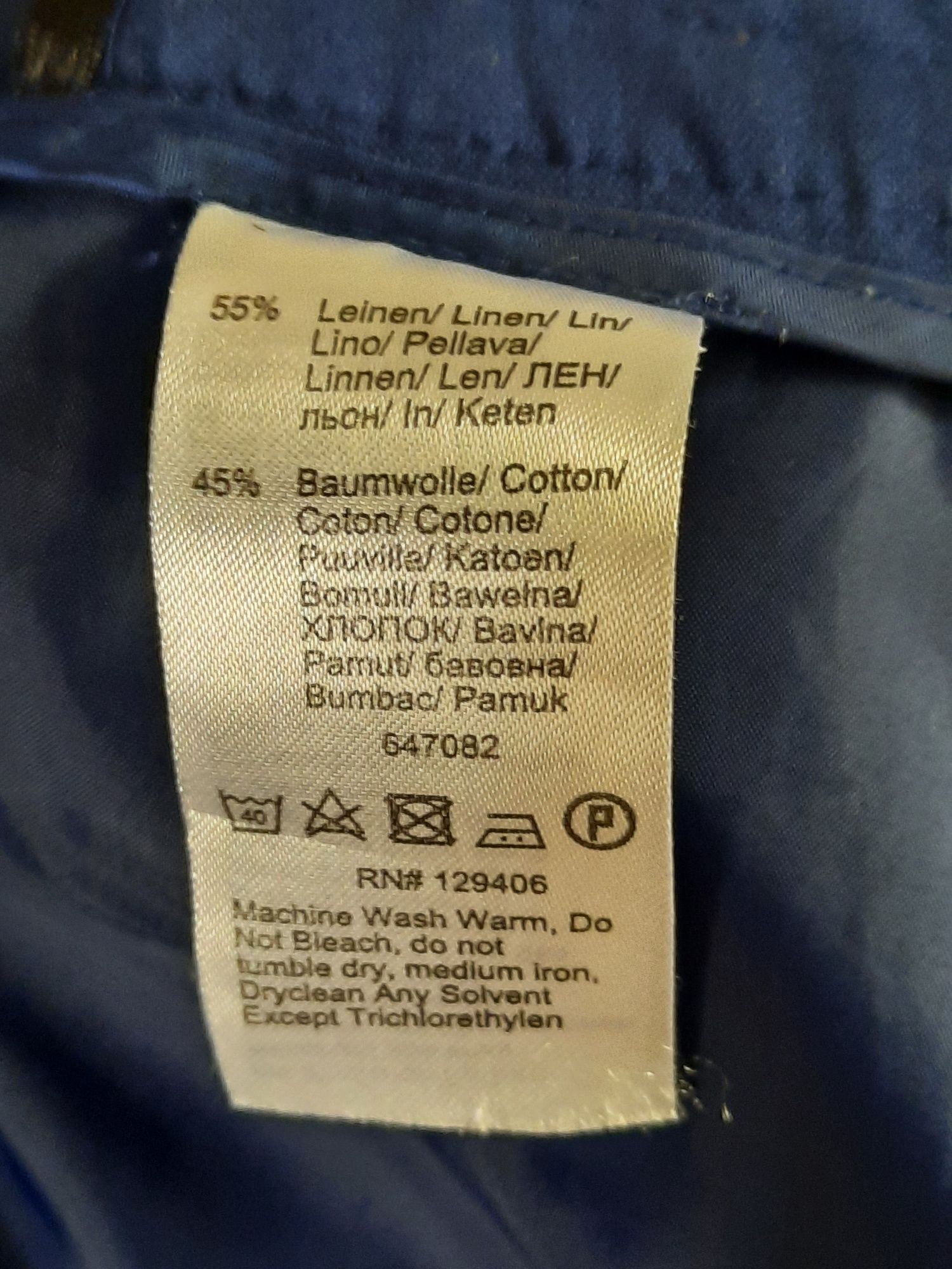 Lniana spodnie lato BPC roz.50, 52, XXL