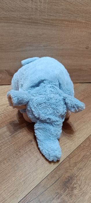 Poduszka słoń niebieski