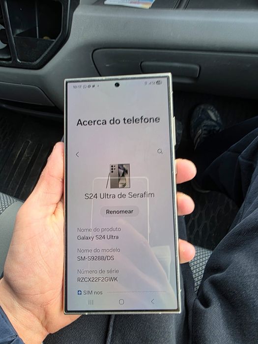 S24 ultra 256gb como novo