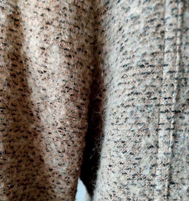 wizytowy żakiet atłas dzianina r.44