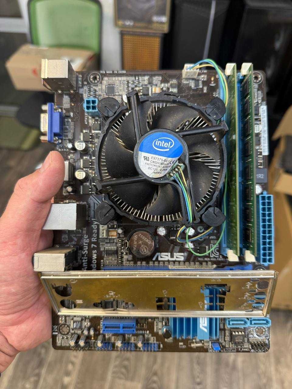 Комплект Intel I5 2400 \ Asus P8H61-M \ DDR3 12GB