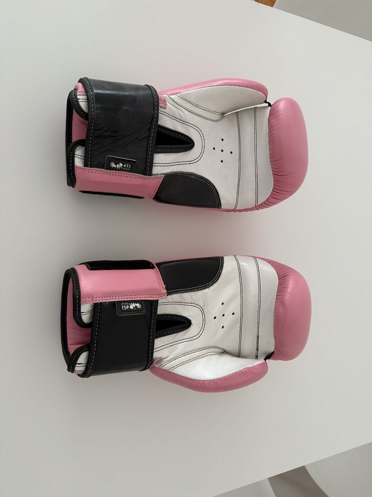 Luvas Boxe cor de rosa