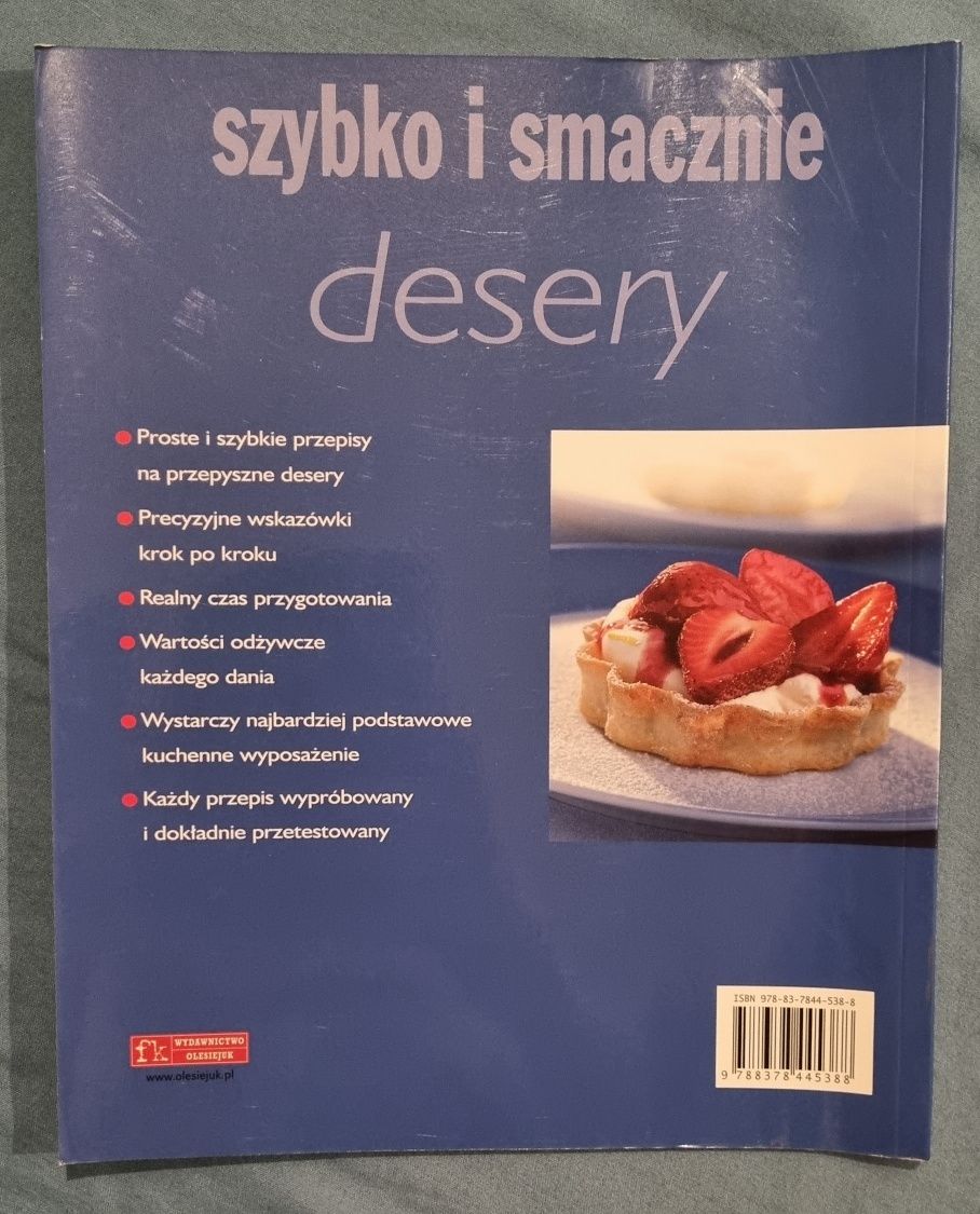 Szybko i smacznie desery ciasta poradnik przepisy