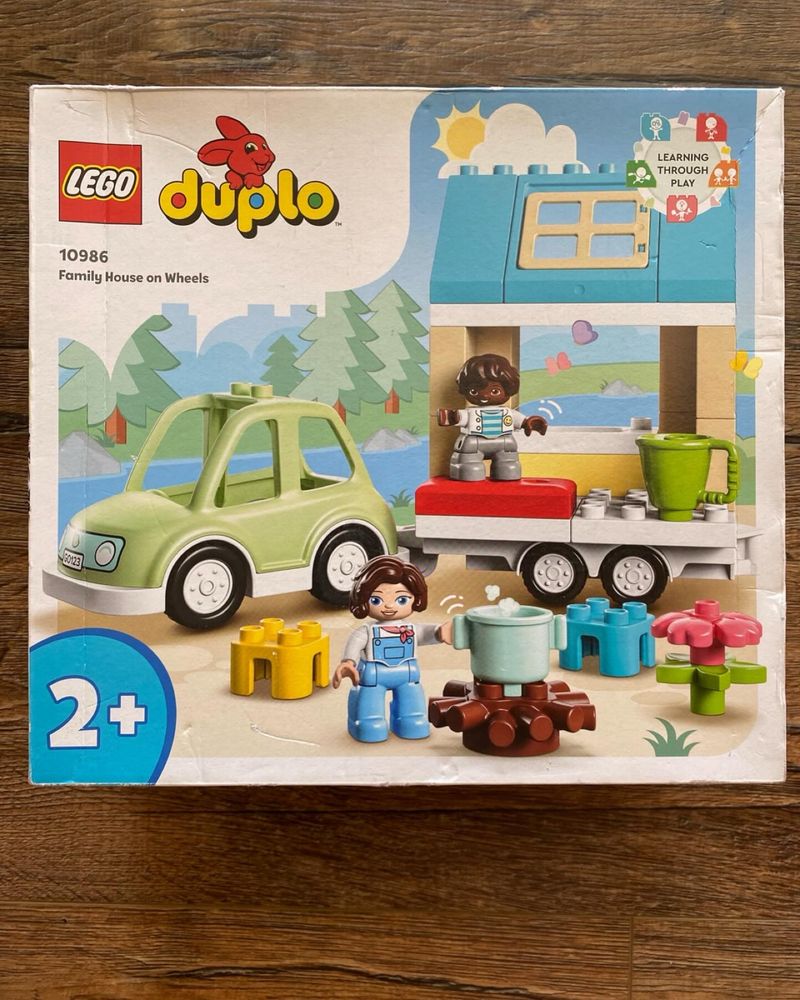 Klocki LEGO Duplo 10986 - Dom rodzinny na kółkach