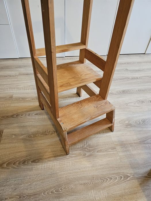 Torre de Aprendizagem Montessori em madeira maciça