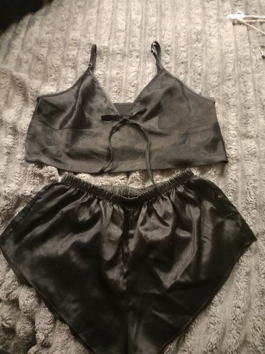 Атласная пижама с м