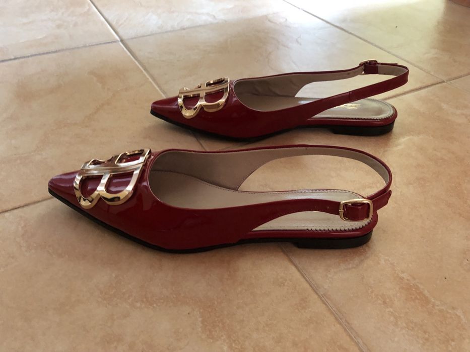 Продам новые женские кожаные мюли , Sattini, балетки, размер 35-36