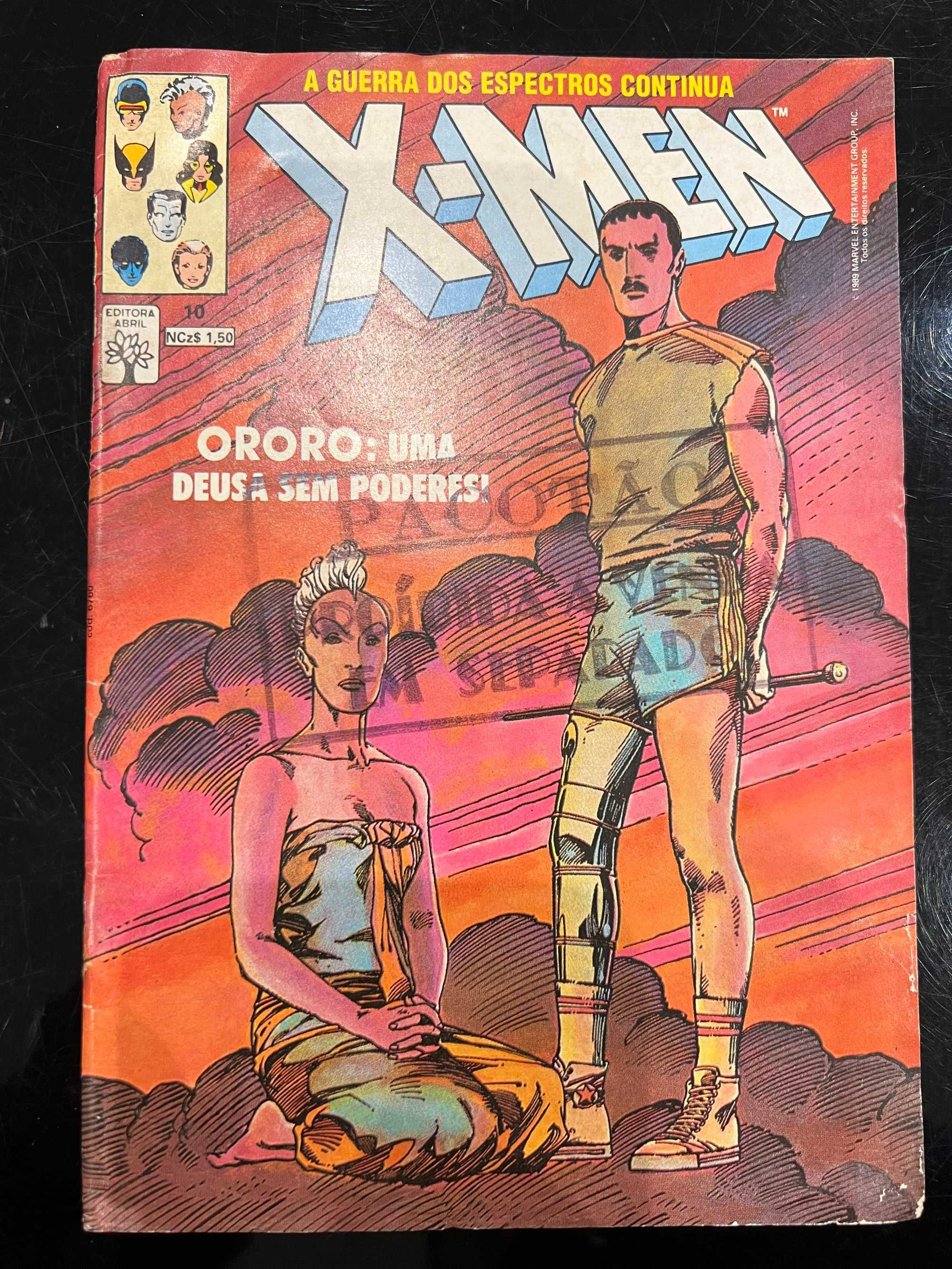 Marvel - Fantásticos X-Men Nº 10 - Ororo: uma Deusa sem Poderes - 1989