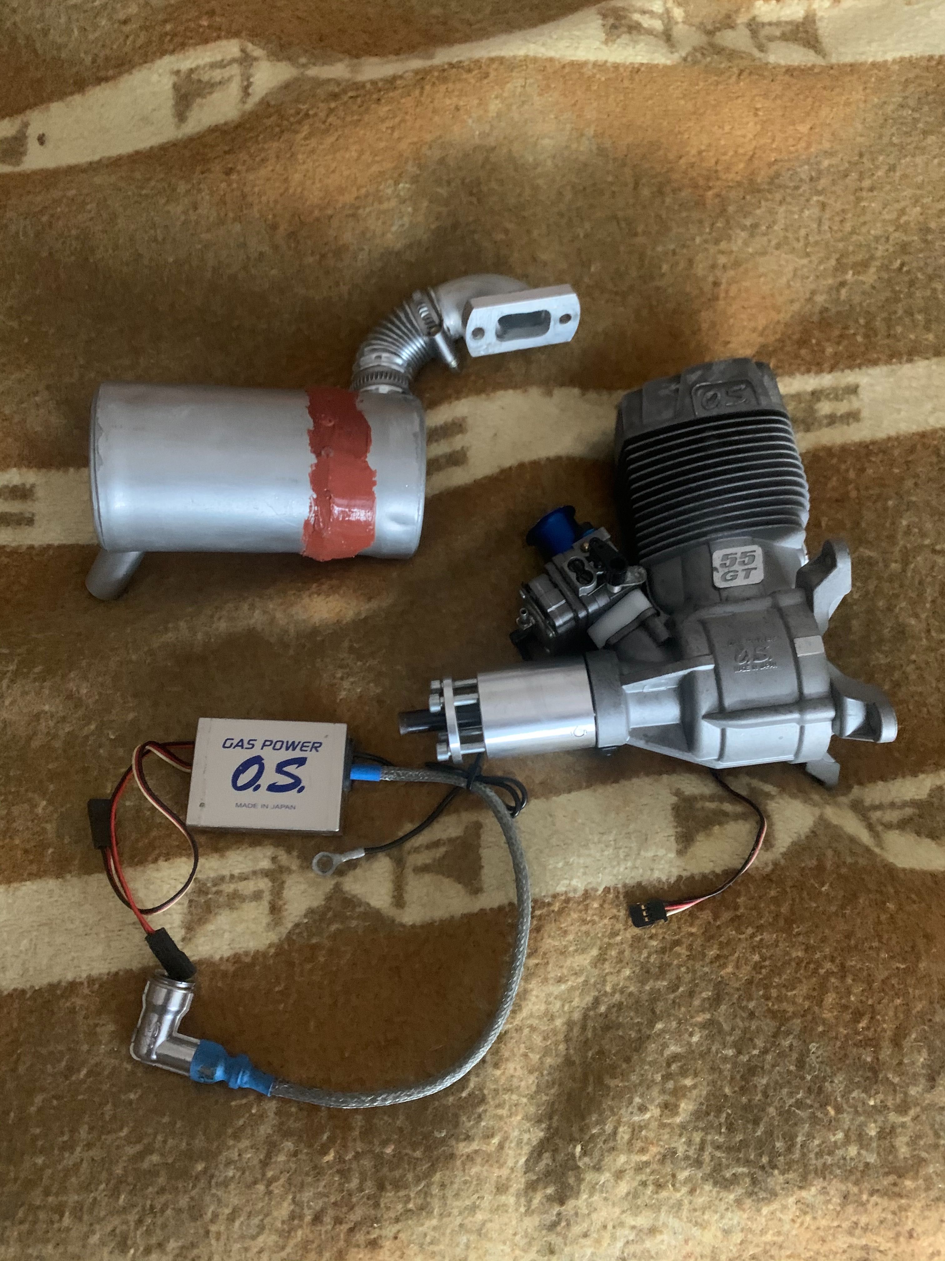 O.S. Max GT55 Gas Engine