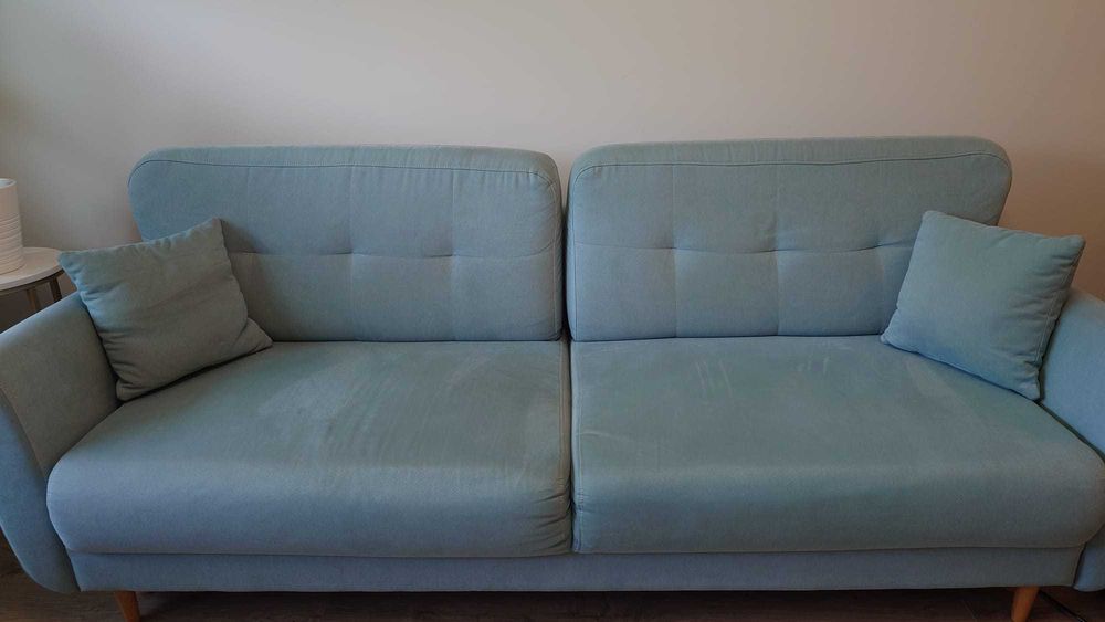 Sofa Dakota rozkładana kolor miętowy