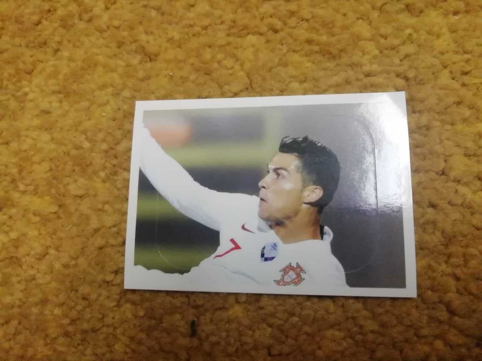 Cromo Cristiano Ronaldo FPF Portugal