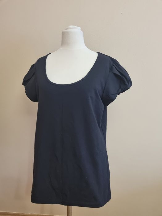 Czarna bluzka z pufkami Dunnes XL/XXL