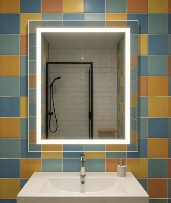 Lustro łazienkowe 50x70 LED