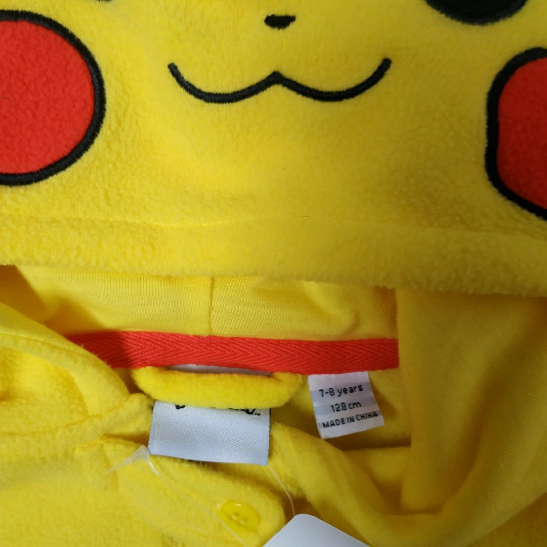 Пижама, кигуруми покемоны Пикачу, Pokémon,7-8 лет